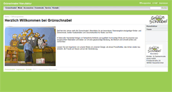 Desktop Screenshot of gruenschnabel-manufaktur.de