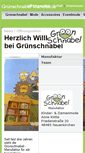 Mobile Screenshot of gruenschnabel-manufaktur.de